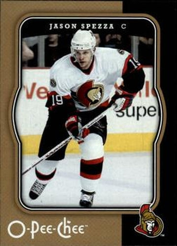 #339 Jason Spezza - Ottawa Senators - 2007-08 O-Pee-Chee Hockey