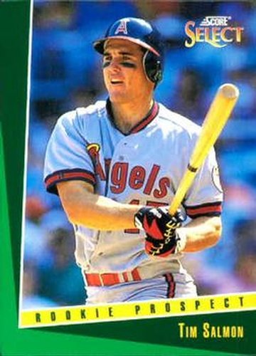 #339 Tim Salmon - California Angels - 1993 Select Baseball