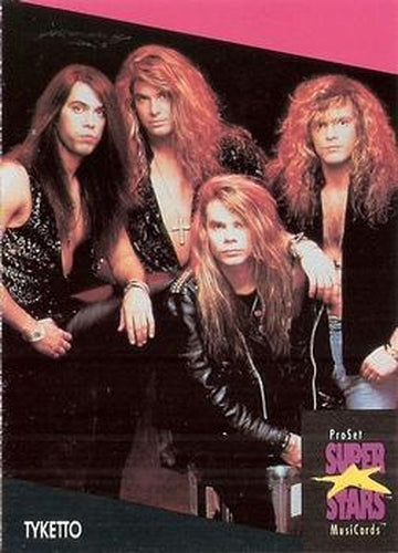 #339 Tyketto - 1991 Pro Set SuperStars MusiCards