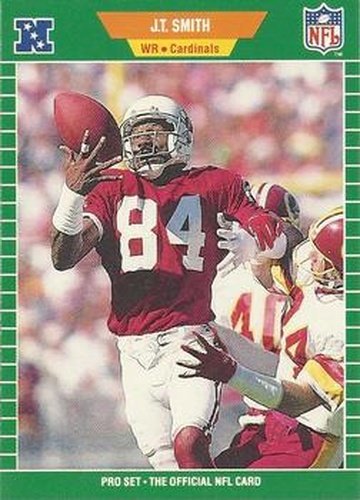 #339 J.T. Smith - Phoenix Cardinals - 1989 Pro Set Football