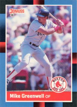 #339 Mike Greenwell - Boston Red Sox - 1988 Donruss Baseball