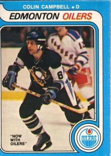 #339 Colin Campbell - Edmonton Oilers - 1979-80 O-Pee-Chee Hockey