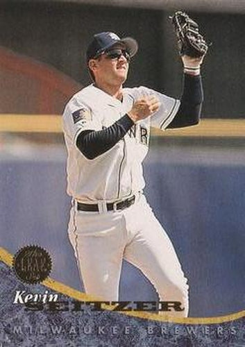 #339 Kevin Seitzer - Milwaukee Brewers - 1994 Leaf Baseball