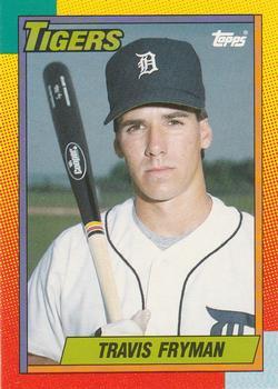 #33T Travis Fryman - Detroit Tigers - 1990 Topps Traded Baseball