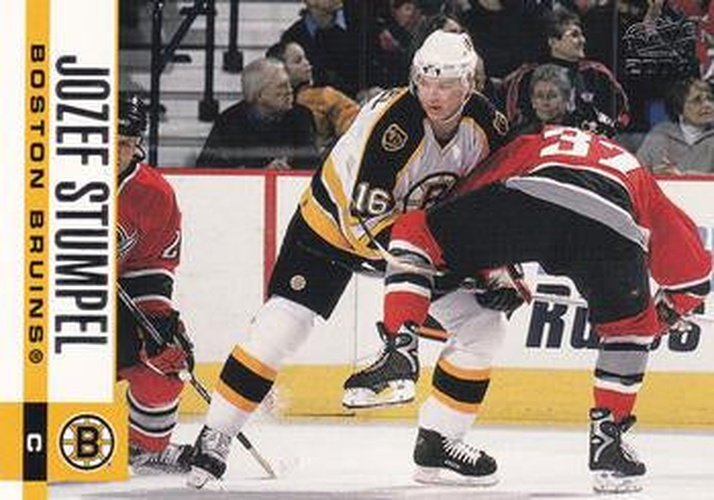 #33 Jozef Stumpel - Boston Bruins - 2003-04 Pacific Hockey