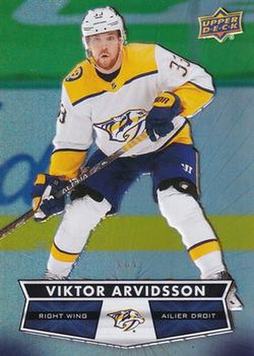#33 Viktor Arvidsson - Nashville Predators - 2021-22 Upper Deck Tim Hortons Hockey