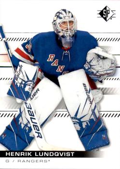 #33 Henrik Lundqvist - New York Rangers - 2019-20 SP Hockey