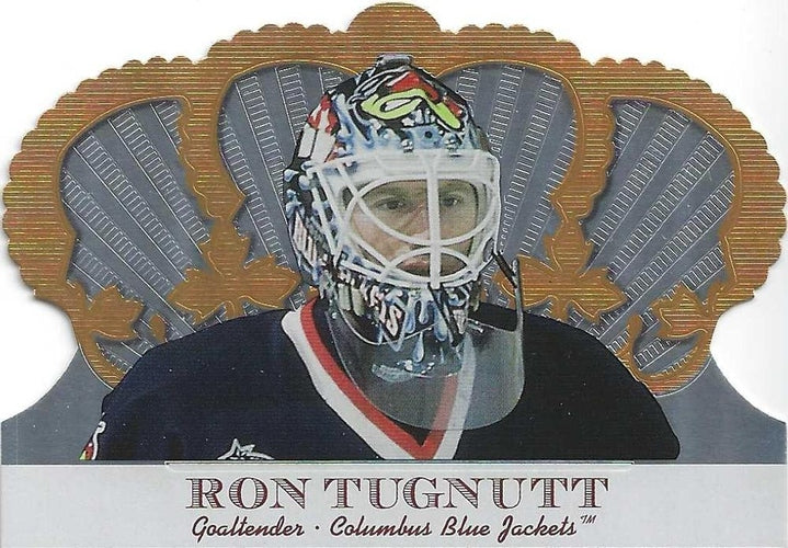 #33 Ron Tugnutt - Columbus Blue Jackets - 2000-01 Pacific Crown Royale Hockey