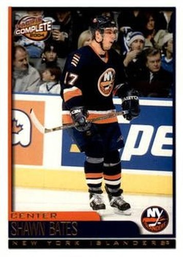 #33 Shawn Bates - New York Islanders - 2003-04 Pacific Complete Hockey