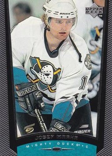 #33 Josef Marha - Anaheim Mighty Ducks - 1998-99 Upper Deck Hockey