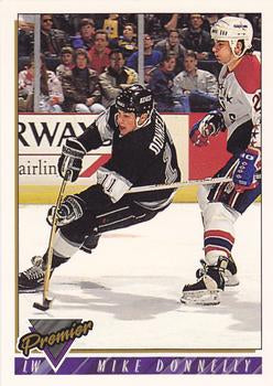 #33 Mike Donnelly - Los Angeles Kings - 1993-94 Topps Premier Hockey