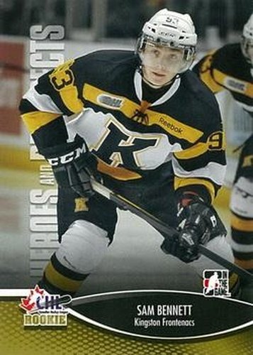 #33 Sam Bennett - Kingston Frontenacs - 2012-13 In The Game Heroes and Prospects Hockey