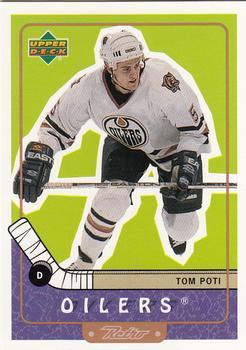 #33 Tom Poti - Edmonton Oilers - 1999-00 Upper Deck Retro Hockey