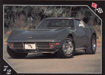 #33 1972 Corvette Sport Coupe - 1991 Collect-A-Card Vette Set