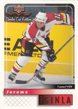 #33 Jarome Iginla - Calgary Flames - 1999-00 Upper Deck MVP Stanley Cup Edition Hockey