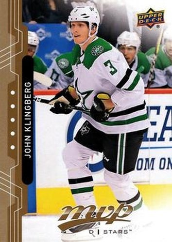 #33 John Klingberg - Dallas Stars - 2018-19 Upper Deck MVP Hockey