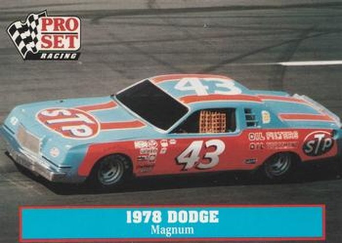#33 1978 Dodge - Petty Enterprises - 1991 Pro Set Petty Family Racing