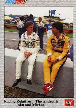 #33 Racing Relatives - The Andrettis John and Michael - 1991 All World Indy Racing