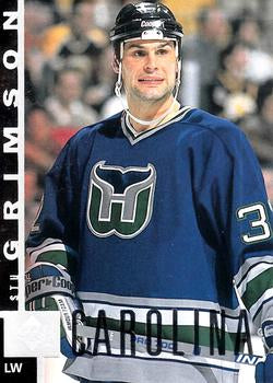 #33 Stu Grimson - Carolina Hurricanes - 1997-98 Upper Deck Hockey