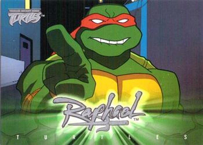 #33 Cool Move/SBKNA:: Raphael often sees red when - 2003 Fleer Teenage Mutant Ninja Turtles