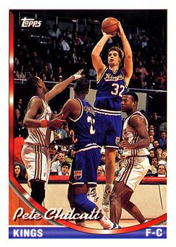 #33 Pete Chilcutt - Sacramento Kings - 1993-94 Topps Basketball