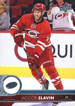 #33 Jaccob Slavin - Carolina Hurricanes - 2017-18 Upper Deck Hockey
