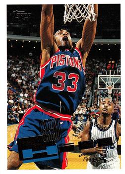 #33 Grant Hill - Detroit Pistons - 1995-96 Topps Basketball