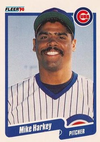 #33 Mike Harkey - Chicago Cubs - 1990 Fleer USA Baseball