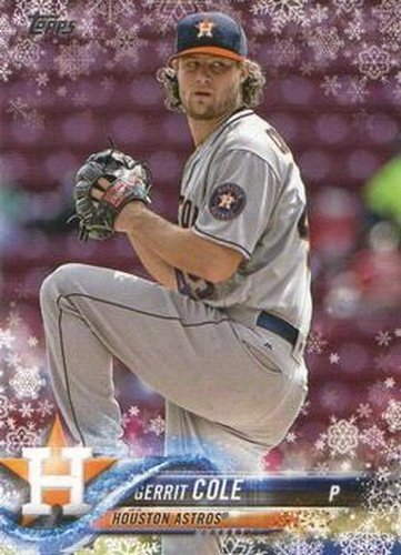 #HMW33 Gerrit Cole - Houston Astros - 2018 Topps Holiday Baseball
