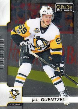 #33 Jake Guentzel - Pittsburgh Penguins - 2017-18 O-Pee-Chee Platinum Hockey