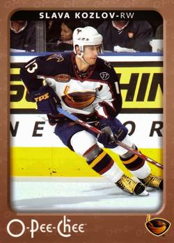 #33 Slava Kozlov - Atlanta Thrashers - 2006-07 O-Pee-Chee Hockey