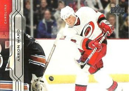 #33 Aaron Ward - Carolina Hurricanes - 2004-05 Upper Deck Hockey