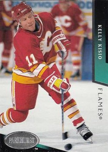 #33 Kelly Kisio - Calgary Flames - 1993-94 Parkhurst Hockey