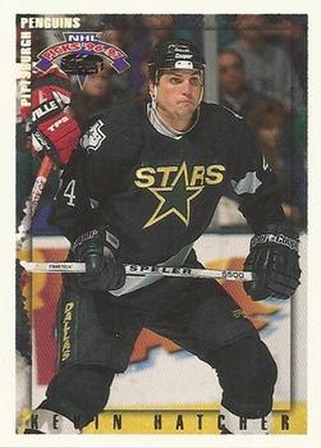 #33 Kevin Hatcher - Pittsburgh Penguins - 1996-97 Topps NHL Picks Hockey