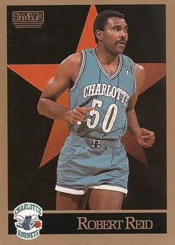#33 Robert Reid - Charlotte Hornets - 1990-91 SkyBox Basketball