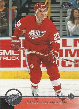 #33 Greg Johnson - Detroit Red Wings - 1996-97 Leaf Hockey