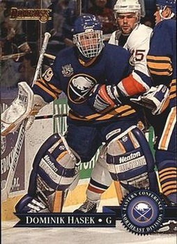 #33 Dominik Hasek - Buffalo Sabres - 1995-96 Donruss Hockey