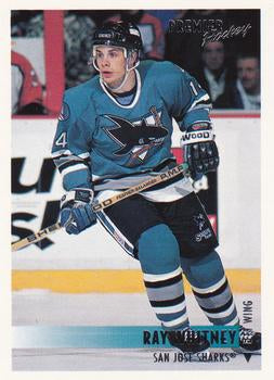 #33 Ray Whitney - San Jose Sharks - 1994-95 O-Pee-Chee Premier Hockey