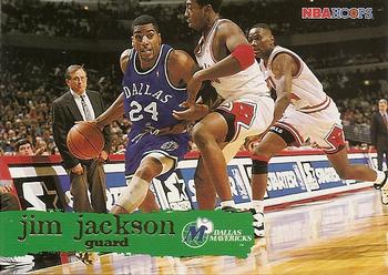 #33 Jim Jackson - Dallas Mavericks - 1995-96 Hoops Basketball