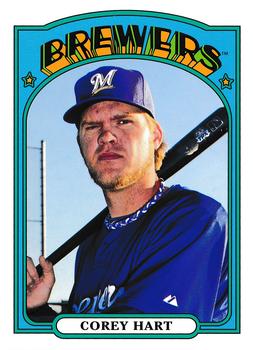 #33 Corey Hart - Milwaukee Brewers - 2013 Topps Archives Baseball
