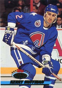 #33 Kerry Huffman - Quebec Nordiques - 1993-94 Stadium Club Hockey