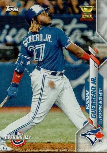 #33 Vladimir Guerrero Jr. - Toronto Blue Jays - 2020 Topps Opening Day Baseball