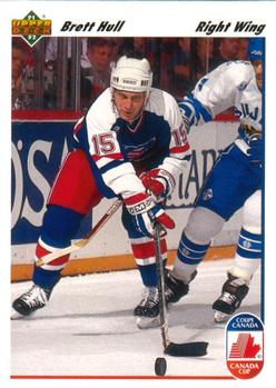 #33 Brett Hull - USA - 1991-92 Upper Deck Hockey