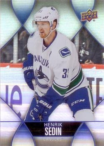 #33 Henrik Sedin - Vancouver Canucks - 2016-17 Upper Deck Tim Hortons Hockey