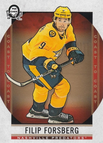 #33 Filip Forsberg - Nashville Predators - 2018-19 O-Pee-Chee Coast to Coast Hockey
