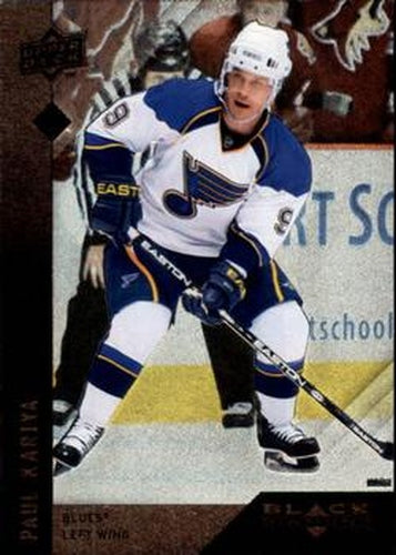 #33 Paul Kariya - St. Louis Blues - 2009-10 Upper Deck Black Diamond Hockey