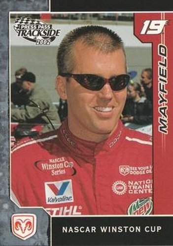 #33 Jeremy Mayfield - Evernham Motorsports - 2002 Press Pass Trackside Racing