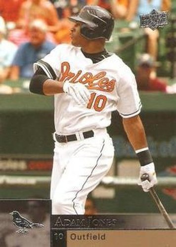 #33 Adam Jones - Baltimore Orioles - 2009 Upper Deck Baseball