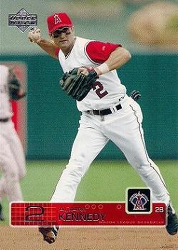 #33 Adam Kennedy - Anaheim Angels - 2003 Upper Deck Baseball