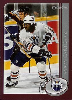 #33 Anson Carter - Edmonton Oilers - 2002-03 O-Pee-Chee Hockey